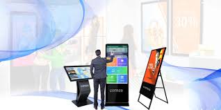 Infinity Tech Consulting interactive digital touchscreen kiosk displays for church congregation engagement and ministry communication systems